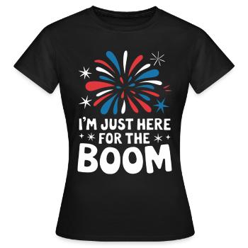 Pyrotechnics Fireworks Pyrotechnics - Women's T-Shirt - black - Front - AI Model Female 172 dark (172cm)