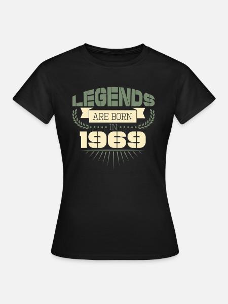 1969 - Frauen T-Shirt - Schwarz