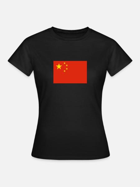 China - Women's T-Shirt - black