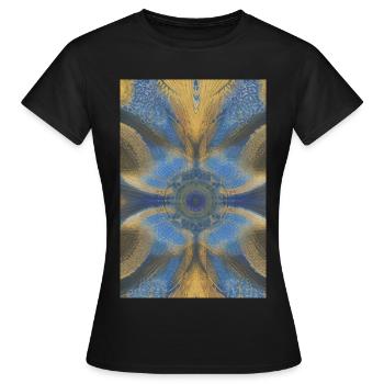 Formen und Muster - Frauen T-Shirt - Schwarz - Vorne - AI Model Female 172 dark (172cm)
