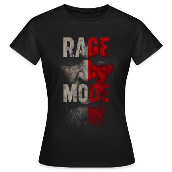 Rage Mode - Women's T-Shirt - black - Front - AI Model Female 172 dark (172cm)