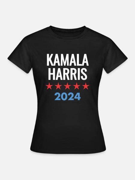 KAMALA HARRIS 2024 - Frauen T-Shirt - Schwarz