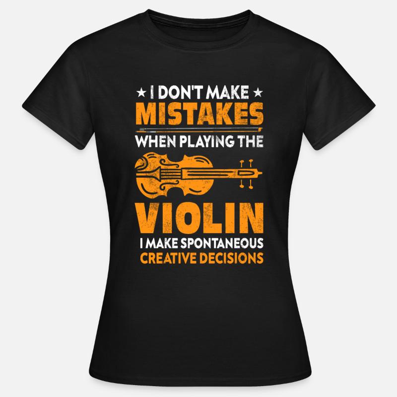 Violon violon - T-shirt Femme - noir