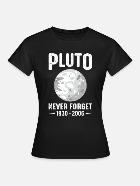 Pluto - Naisten t-paita - musta