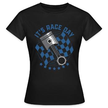 Autorennen Geschenk Motorsport - Frauen T-Shirt - Schwarz - Vorne - AI Model Female 172 dark (172cm)