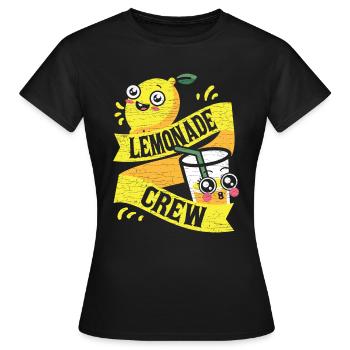 Limonadenstand Limonade - Frauen T-Shirt - Schwarz - Vorne - AI Model Female 172 dark (172cm)