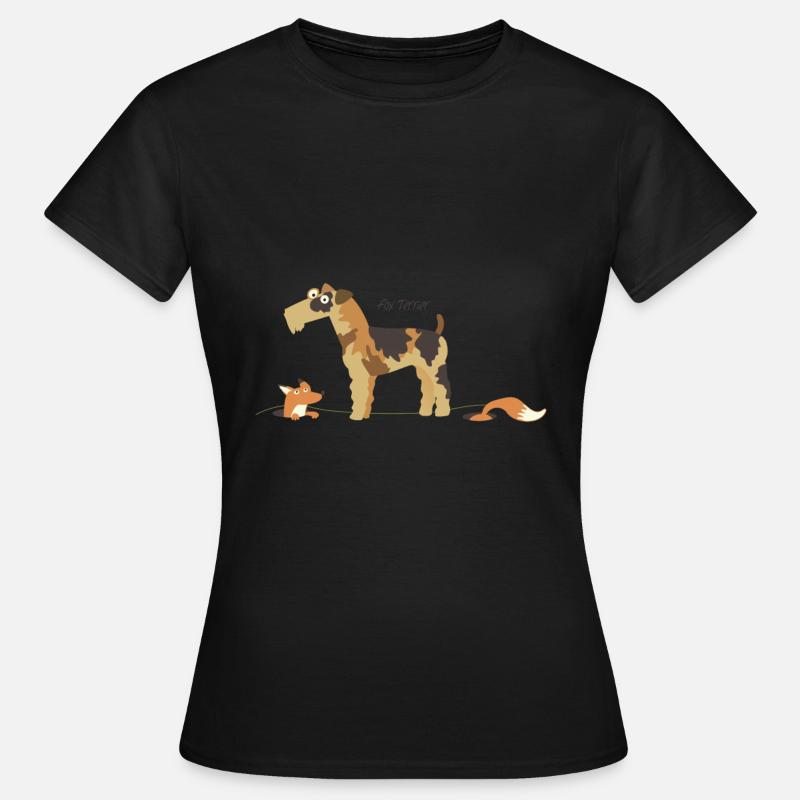 Fox Terrier - Women's T-Shirt - black