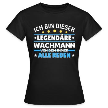 Ich bin dieser legendäre Lotse - Frauen T-Shirt - Schwarz - Vorne - AI Model Female 172 dark (172cm)