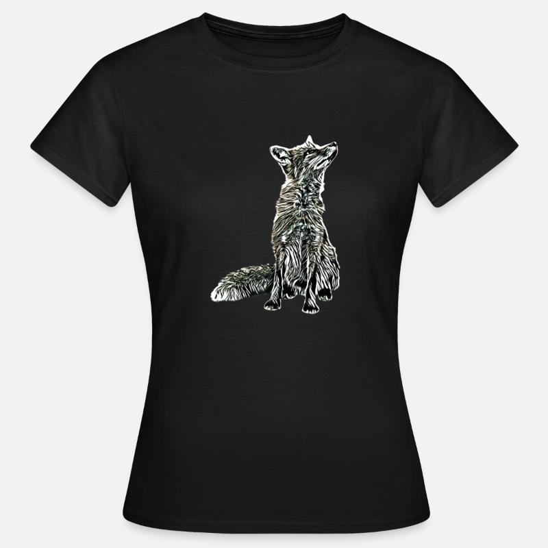 Fox - Women's T-Shirt - black
