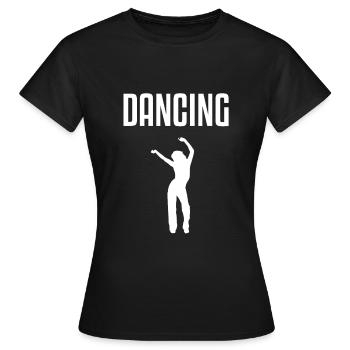 Tänzerin Musik Tänzer Tanzen Tanzschule - Women's T-Shirt - black - Front - AI Model Female 172 dark (172cm)