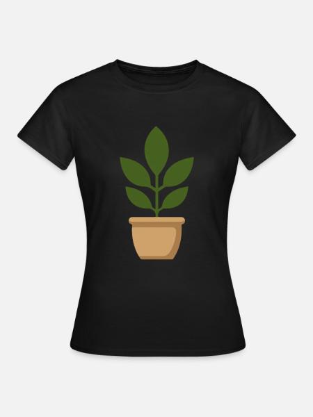 Garten - Frauen T-Shirt - Schwarz