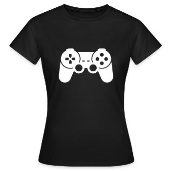 Gaming - T-shirt Femme - noir - Devant - AI Model Female 172 dark (172cm)