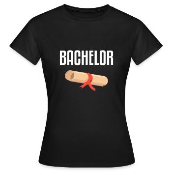 Student - Frauen T-Shirt - Schwarz - Vorne - AI Model Female 172 dark (172cm)