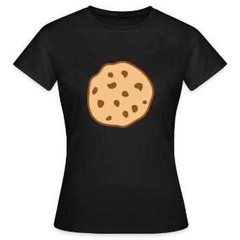 faire cuire au four - T-shirt Femme - noir - Devant - AI Model Female 172 dark (172cm)