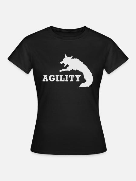 Beweglichkeit Grenze Weiß - Frauen T-Shirt - Schwarz