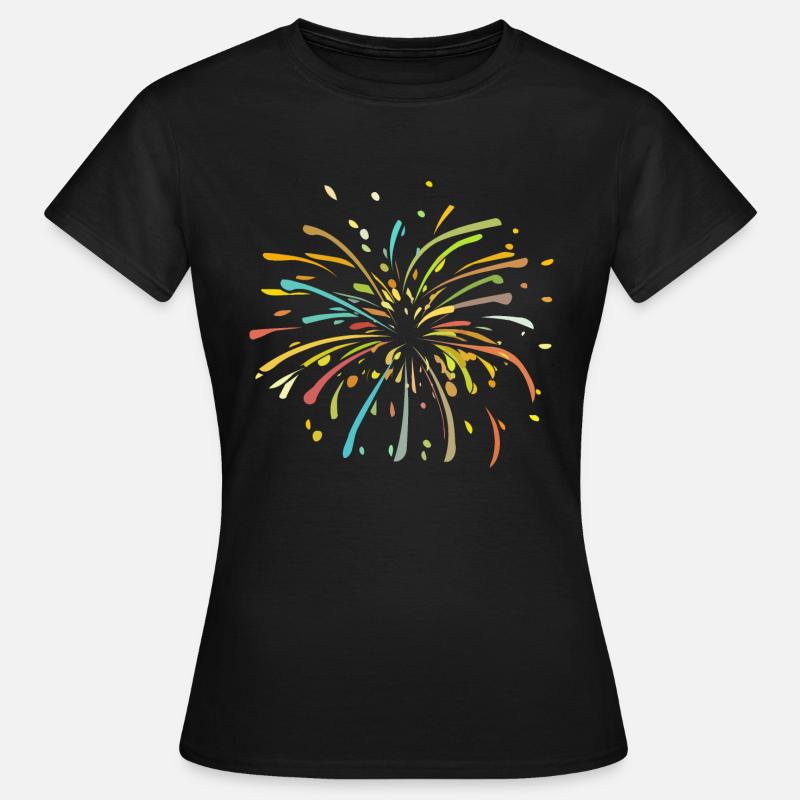 firework - Women's T-Shirt - black