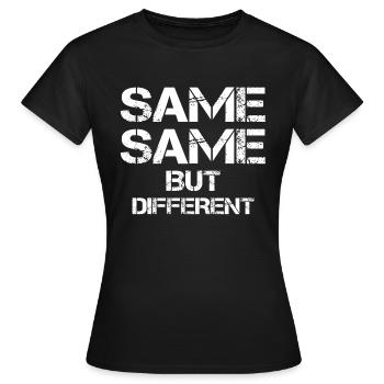 Pareil mais différent Hol devis Thaïlande - T-shirt Femme - noir - Devant - AI Model Female 172 dark (172cm)