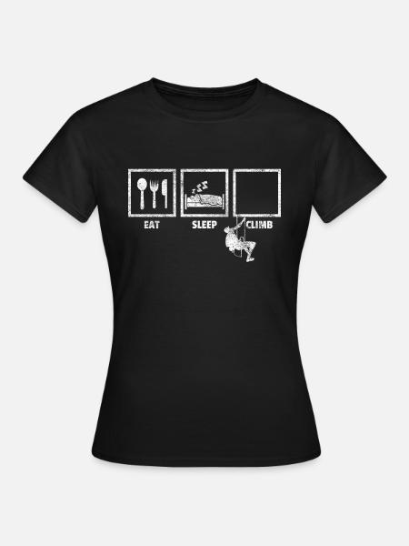 grimper grimpeur cadeau bouldering bouldering - T-shirt Femme - noir
