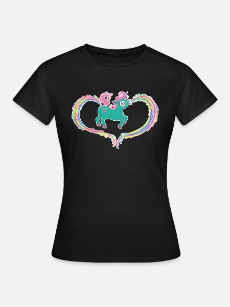 Unicorn - T-shirt Femme - noir