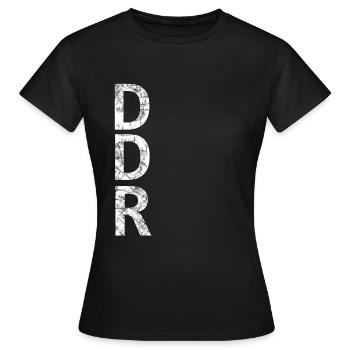 allemagne de l'est ddr ossi - T-shirt Femme - noir - Devant - AI Model Female 172 dark (172cm)