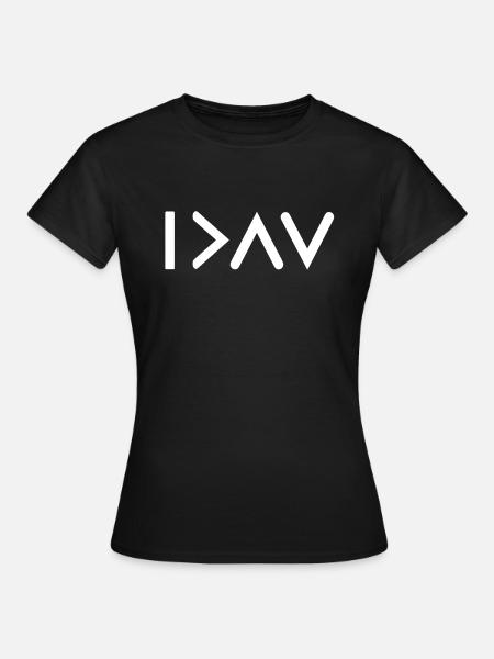I'm greater than my highs and lows know - Women's T-Shirt - black