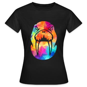 Morse - T-shirt Femme - noir - Devant - AI Model Female 172 dark (172cm)