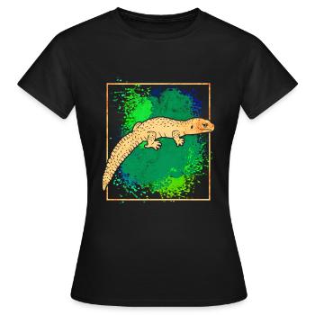 Salamander - Frauen T-Shirt - Schwarz - Vorne - AI Model Female 172 dark (172cm)