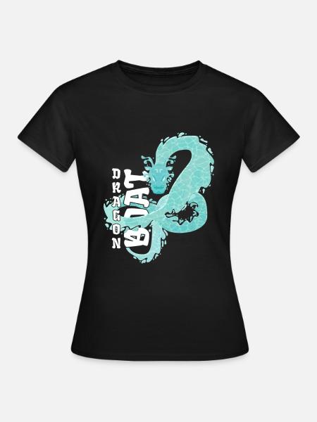 Dragonboat Drachenboot Ruderer Paddeln - Frauen T-Shirt - Schwarz