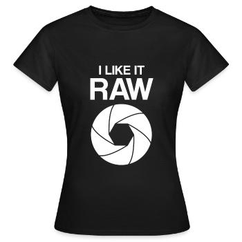 Photographe photographe photographie - T-shirt Femme - noir - Devant - AI Model Female 172 dark (172cm)