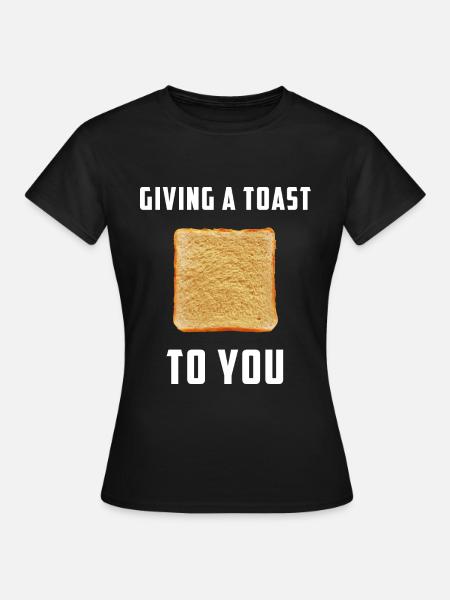 Giving a toast to you - Women's T-Shirt - black