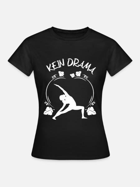 Yoga - Frauen T-Shirt - Schwarz