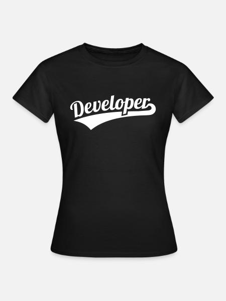 Entwickler - Frauen T-Shirt - Schwarz