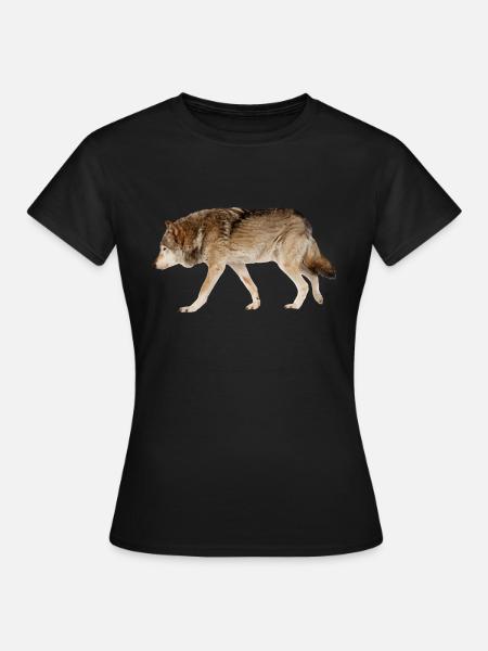 Wolf - Women's T-Shirt - black