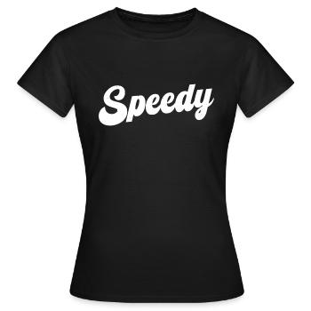 Rapide - T-shirt Femme - noir - Devant - AI Model Female 172 dark (172cm)