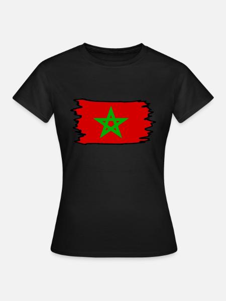 Marokko - Frauen T-Shirt - Schwarz