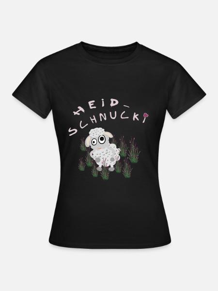 Heidschnucki - Frauen T-Shirt - Schwarz