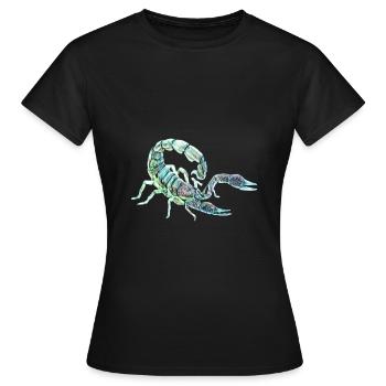 Scorpion - T-shirt Femme - noir - Devant - AI Model Female 172 dark (172cm)