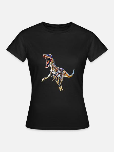 Velociraptor - Women's T-Shirt - black