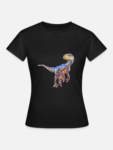 Velociraptor - Women's T-Shirt - black