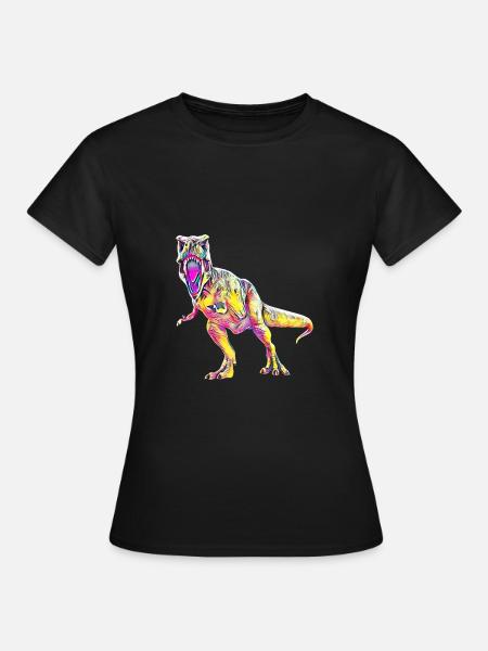 Tyrannosaurus Rex - Frauen T-Shirt - Schwarz