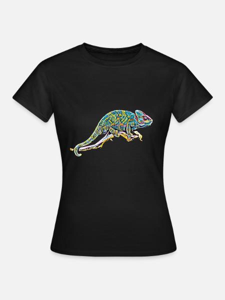 chameleon - Women's T-Shirt - black