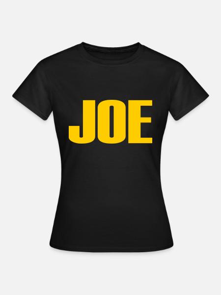 Joe - Frauen T-Shirt - Schwarz