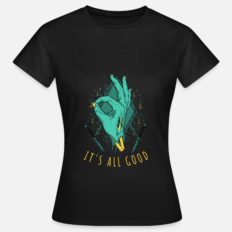 IT S ALL GOOD - Women's T-Shirt - black