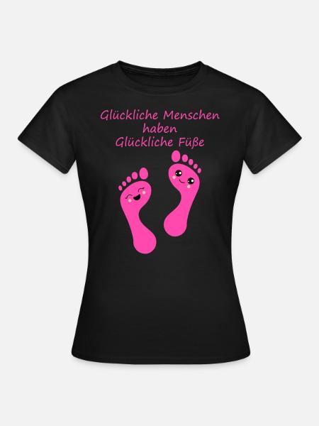 Fußpflege Pediküre Podologe Nagelstudio Geschenk - Frauen T-Shirt - Schwarz