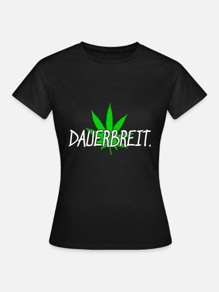 Kiffen Kiffer Amsterdam - Frauen T-Shirt - Schwarz