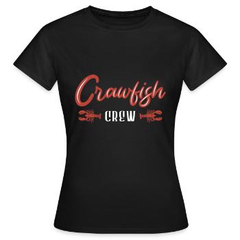Langusten Languste - Frauen T-Shirt - Schwarz - Vorne - AI Model Female 172 dark (172cm)