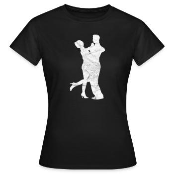 Tanzen Tanzpaar Tanzkurs - Frauen T-Shirt - Schwarz - Vorne - AI Model Female 172 dark (172cm)