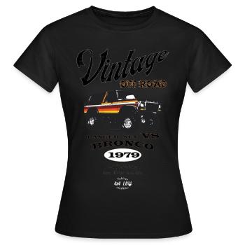 Bronco 1979 - T-shirt Femme - noir - Devant - AI Model Female 172 dark (172cm)