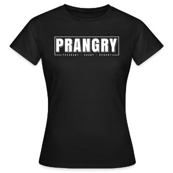Cadeau Femme enceinte Grossesse Enceinte - T-shirt Femme - noir - Devant - AI Model Female 172 dark (172cm)