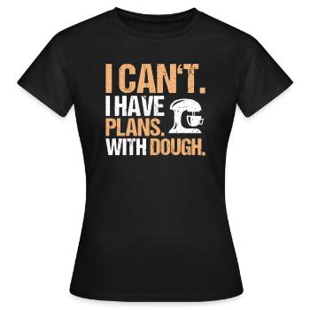 Boulanger Boulanger Boulanger Boulangerie Boulangerie Boulangerie - T-shirt Femme - noir - Devant - AI Model Female 172 dark (172cm)